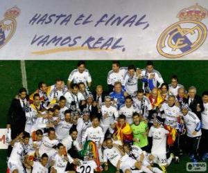 пазл Реальный Мадрид чемпион Копа дель Рей 2013-2014